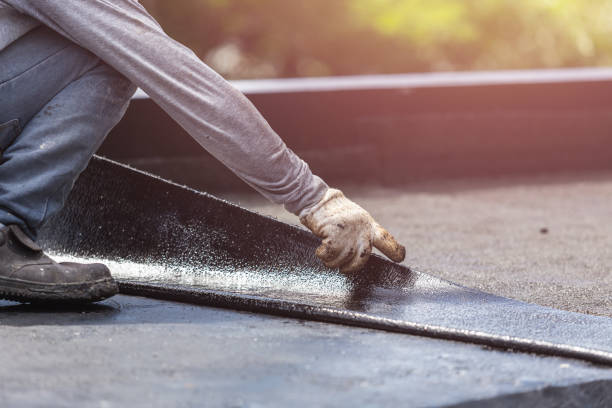 Professional Waterproofing technician working in South River, NJ